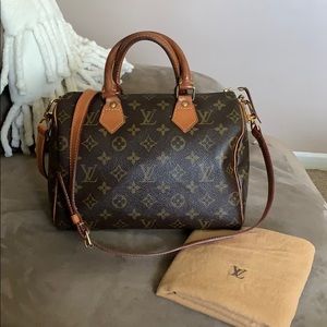 Louis Vuitton Brown Monogram Satchel